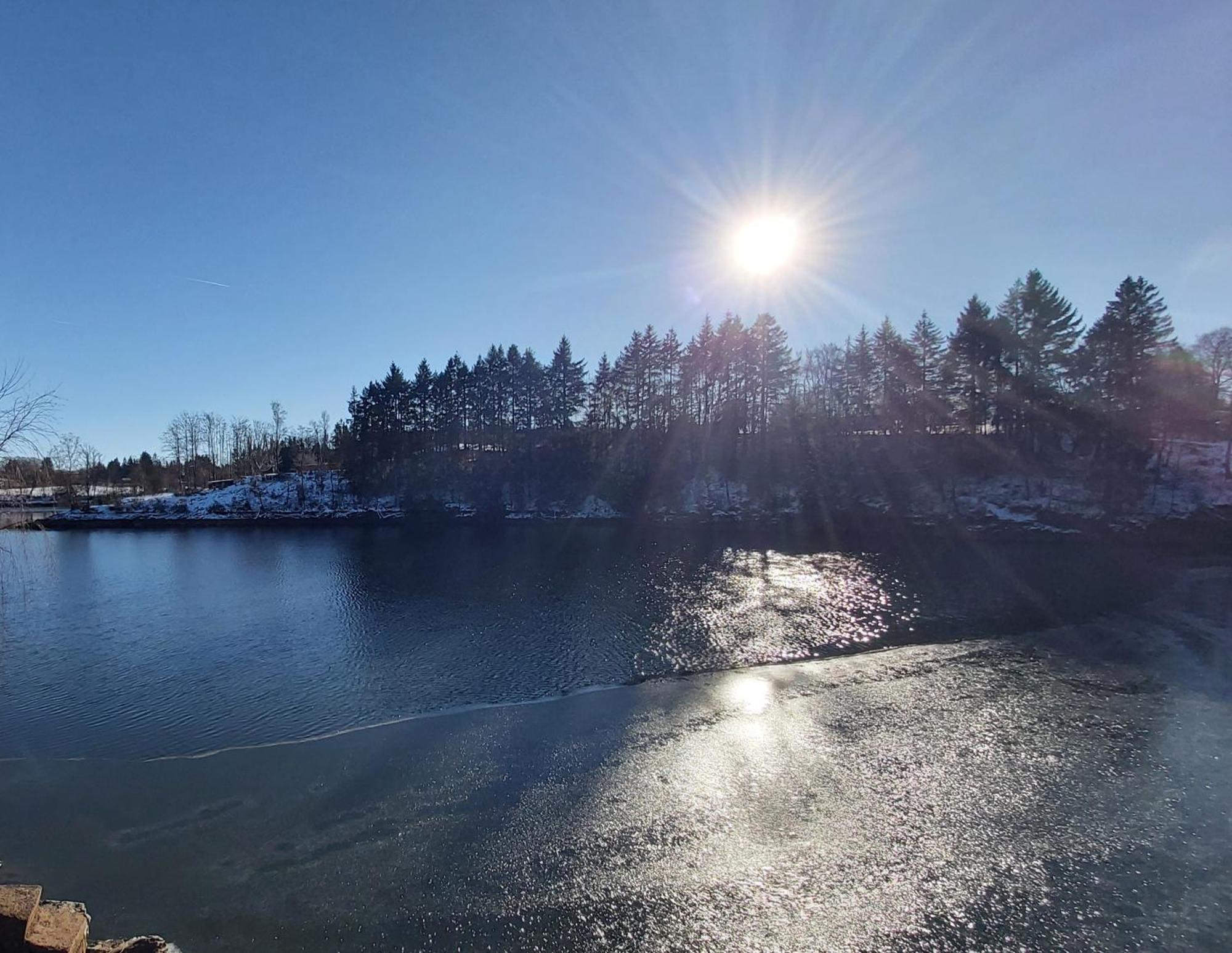 La Taniere Du Lac Robertville Exterior foto